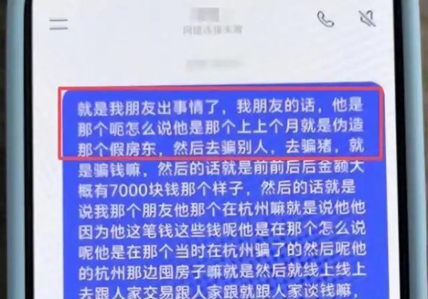男子假装看房趁中介不备记下房门密码，在网上冒充房东行骗，已被刑事拘留，被抓时还在问AI“会被抓吗”，案件正在进一步侦办中