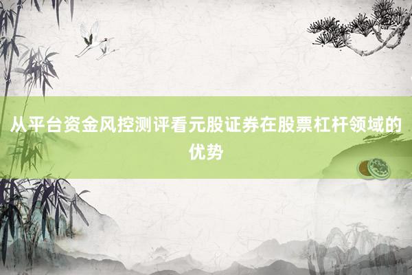从平台资金风控测评看元股证券在股票杠杆领域的优势