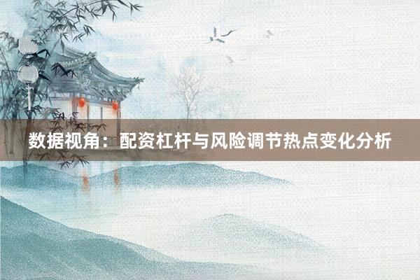 数据视角：配资杠杆与风险调节热点变化分析