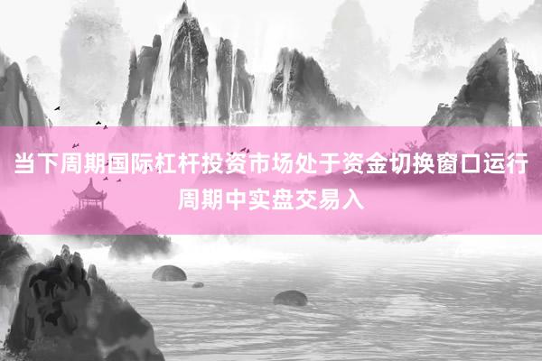 当下周期国际杠杆投资市场处于资金切换窗口运行周期中实盘交易入