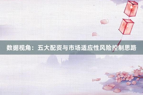 数据视角：五大配资与市场适应性风险控制思路