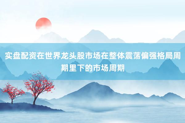 实盘配资在世界龙头股市场在整体震荡偏强格局周期里下的市场周期