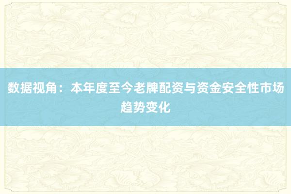 数据视角：本年度至今老牌配资与资金安全性市场趋势变化