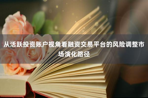 从活跃投资账户视角看融资交易平台的风险调整市场演化路径