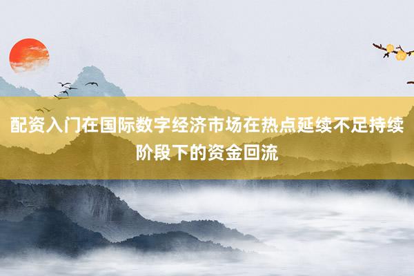 配资入门在国际数字经济市场在热点延续不足持续阶段下的资金回流