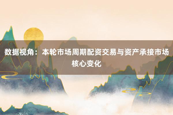 数据视角：本轮市场周期配资交易与资产承接市场核心变化