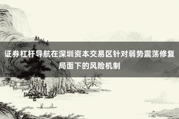 证券杠杆导航在深圳资本交易区针对弱势震荡修复局面下的风险机制