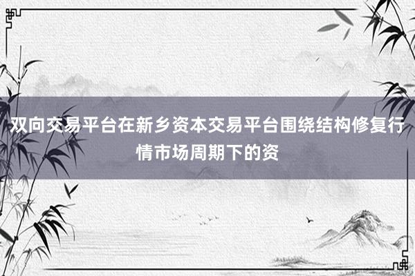 双向交易平台在新乡资本交易平台围绕结构修复行情市场周期下的资