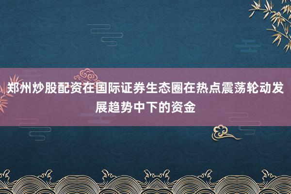 郑州炒股配资在国际证券生态圈在热点震荡轮动发展趋势中下的资金