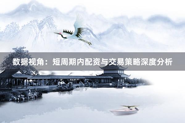 数据视角：短周期内配资与交易策略深度分析