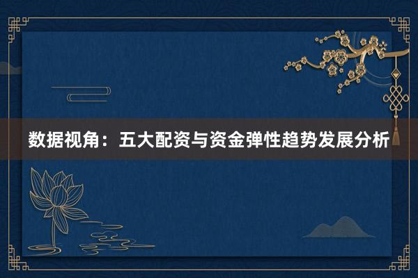 数据视角:五大配资与资金弹性趋势发展分析