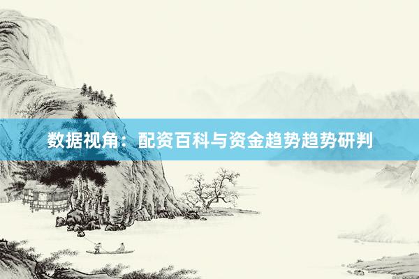 数据视角：配资百科与资金趋势趋势研判