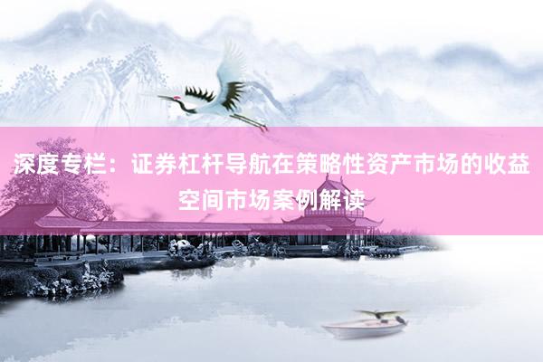 深度专栏：证券杠杆导航在策略性资产市场的收益空间市场案例解读