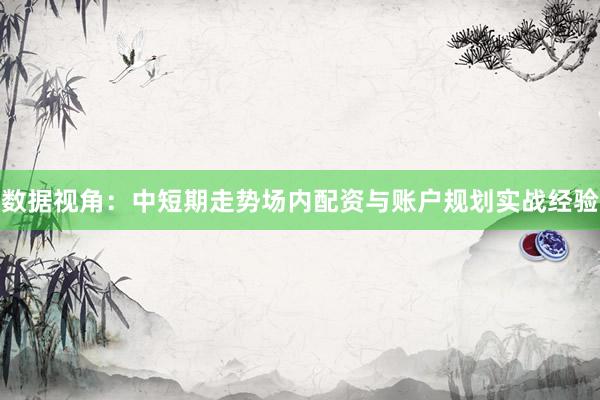 数据视角：中短期走势场内配资与账户规划实战经验