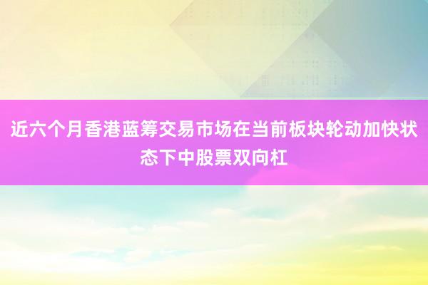 近六个月香港蓝筹交易市场在当前板块轮动加快状态下中股票双向杠