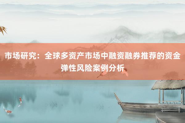 市场研究：全球多资产市场中融资融券推荐的资金弹性风险案例分析