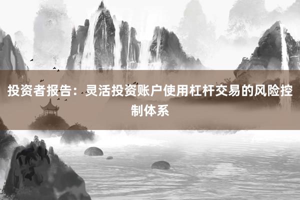 投资者报告：灵活投资账户使用杠杆交易的风险控制体系