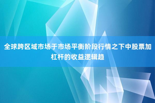 全球跨区域市场于市场平衡阶段行情之下中股票加杠杆的收益逻辑趋