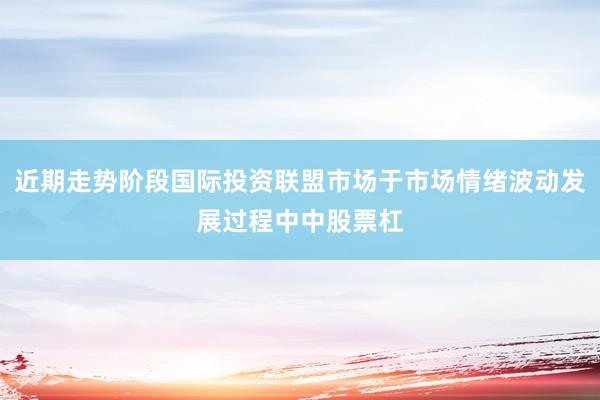 近期走势阶段国际投资联盟市场于市场情绪波动发展过程中中股票杠
