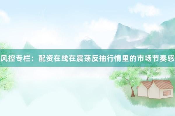 风控专栏：配资在线在震荡反抽行情里的市场节奏感