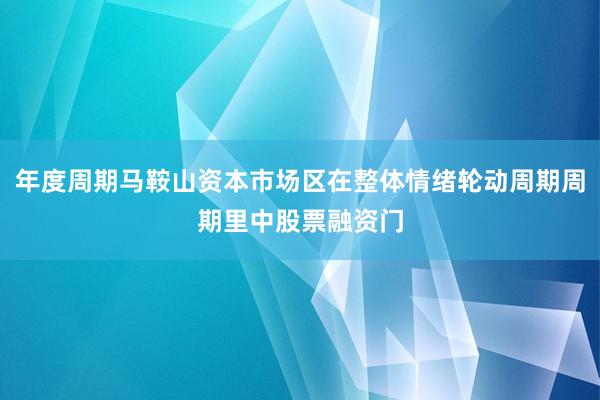 年度周期马鞍山资本市场区在整体情绪轮动周期周期里中股票融资门