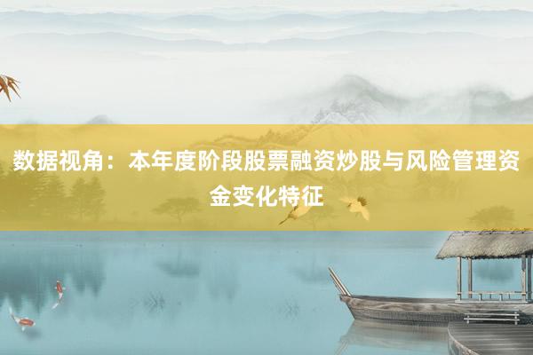 数据视角:本年度阶段股票融资炒股与风险管理资金变化特征