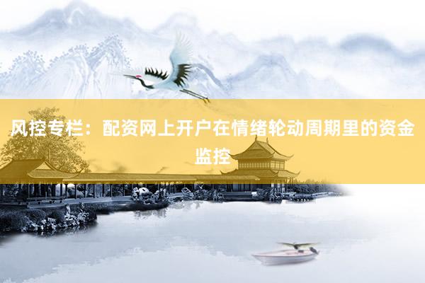 风控专栏：配资网上开户在情绪轮动周期里的资金监控