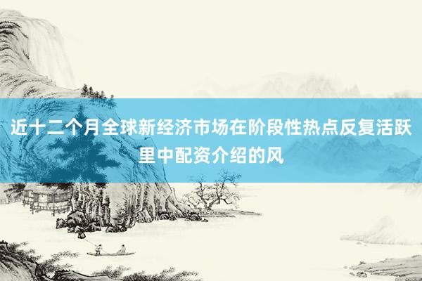 近十二个月全球新经济市场在阶段性热点反复活跃里中配资介绍的风