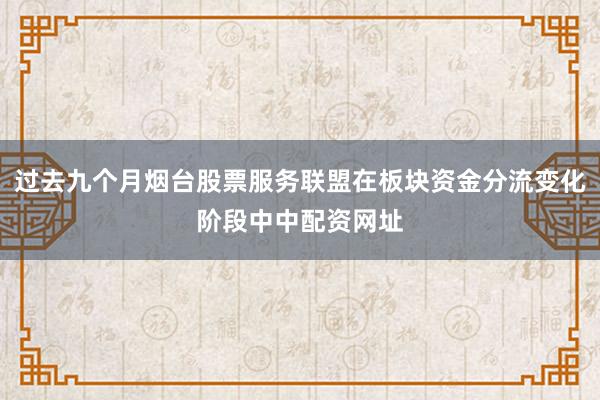 过去九个月烟台股票服务联盟在板块资金分流变化阶段中中配资网址