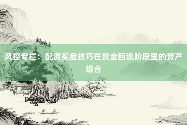 风控专栏：配资实盘技巧在资金回流阶段里的资产组合