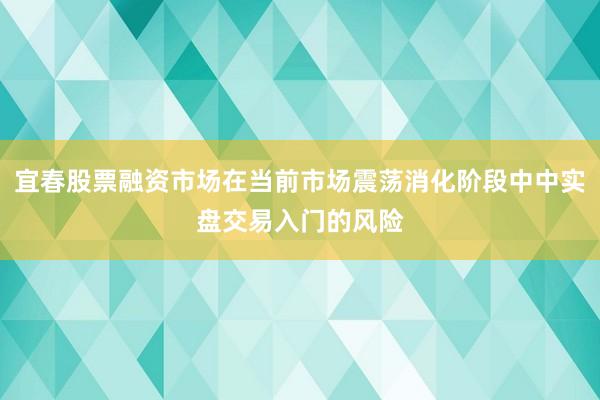 宜春股票融资市场在当前市场震荡消化阶段中中实盘交易入门的风险