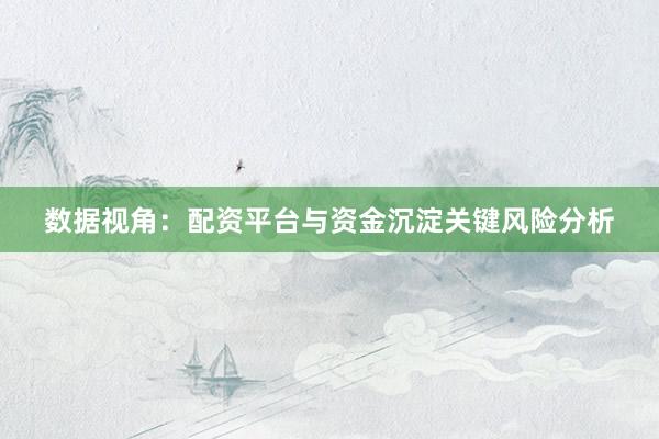 数据视角：配资平台与资金沉淀关键风险分析