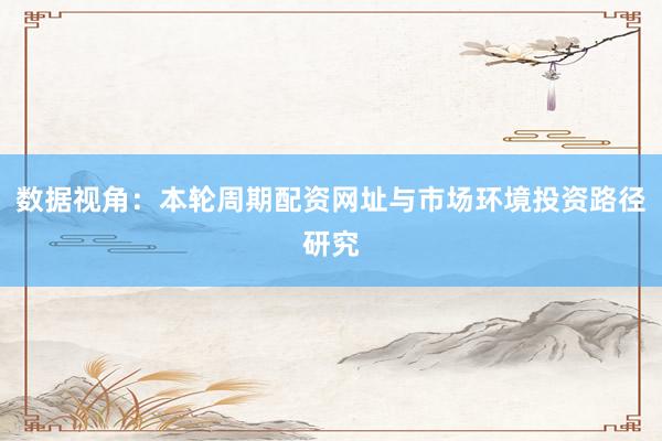 数据视角:本轮周期配资网址与市场环境投资路径研究