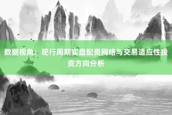 数据视角：现行周期实盘配资网络与交易适应性投资方向分析