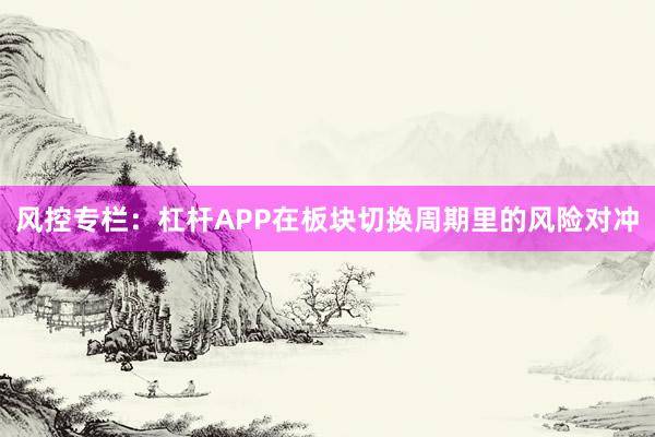 风控专栏：杠杆APP在板块切换周期里的风险对冲