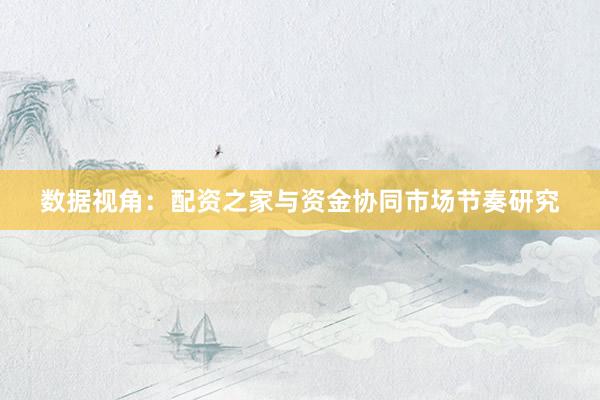 数据视角:配资之家与资金协同市场节奏研究