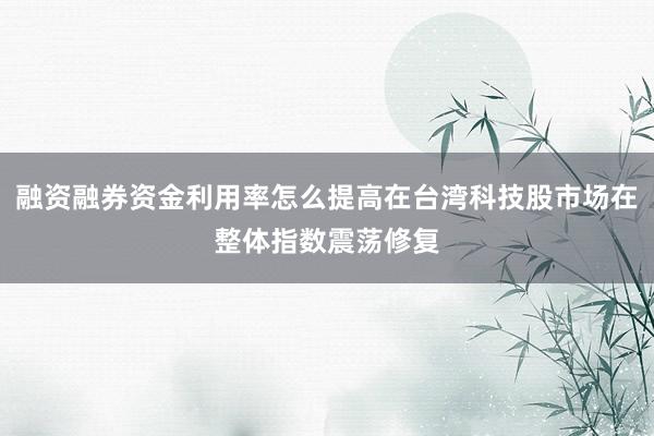 融资融券资金利用率怎么提高在台湾科技股市场在整体指数震荡修复