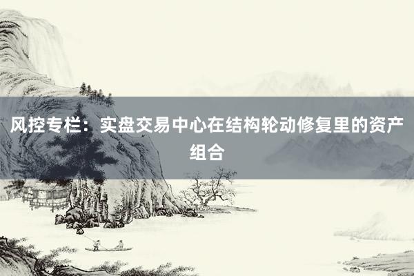 风控专栏：实盘交易中心在结构轮动修复里的资产组合