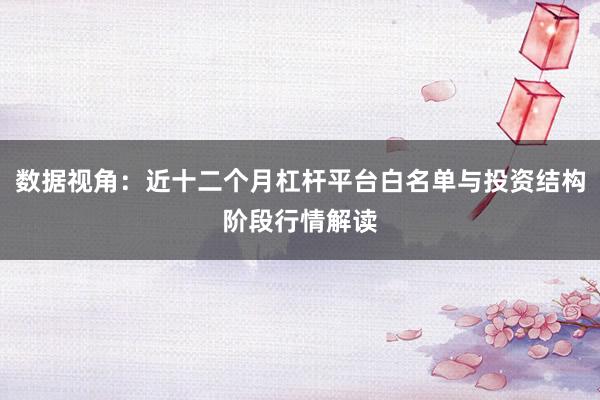 数据视角:近十二个月杠杆平台白名单与投资结构阶段行情解读