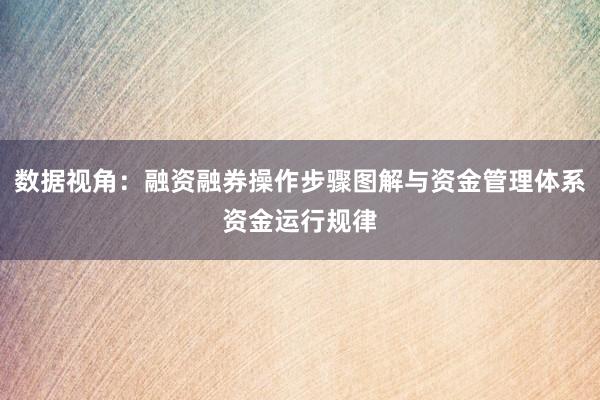 数据视角:融资融券操作步骤图解与资金管理体系资金运行规律