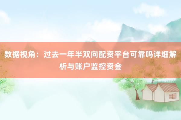 数据视角：过去一年半双向配资平台可靠吗详细解析与账户监控资金