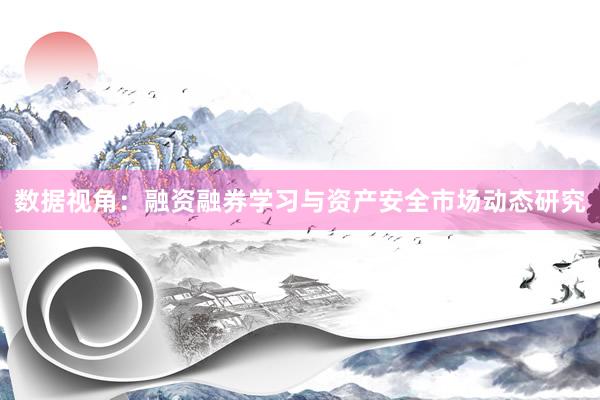 数据视角：融资融券学习与资产安全市场动态研究