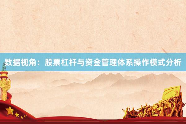 数据视角：股票杠杆与资金管理体系操作模式分析