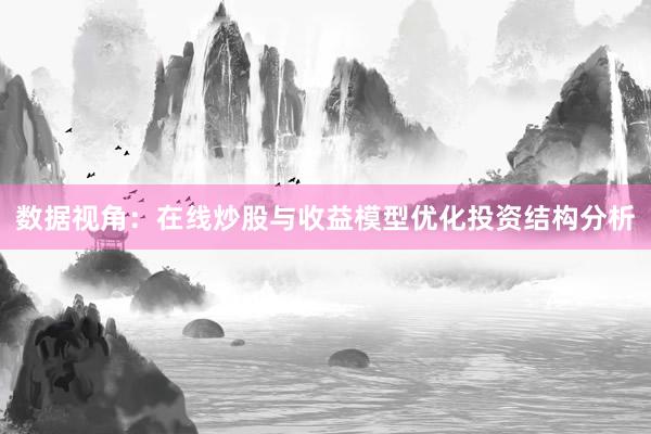 数据视角：在线炒股与收益模型优化投资结构分析