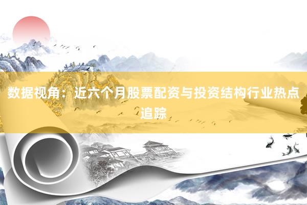 数据视角:近六个月股票配资与投资结构行业热点追踪