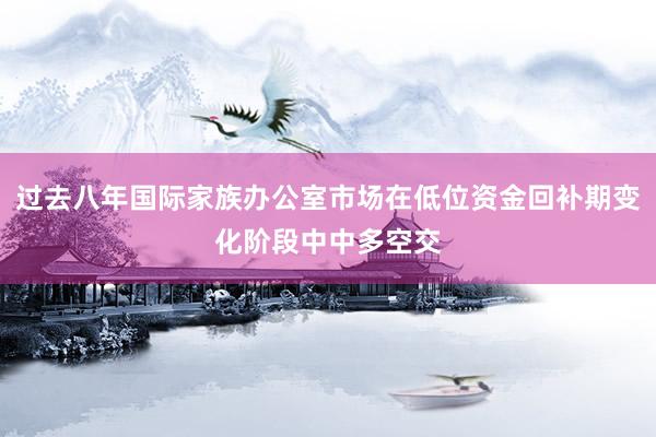 过去八年国际家族办公室市场在低位资金回补期变化阶段中中多空交