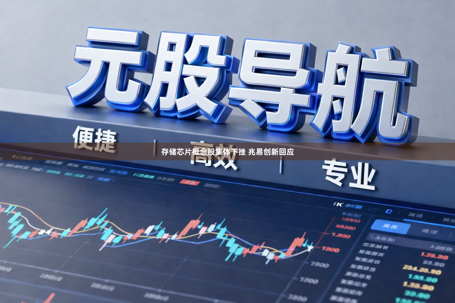 存储芯片概念股集体下挫 兆易创新回应